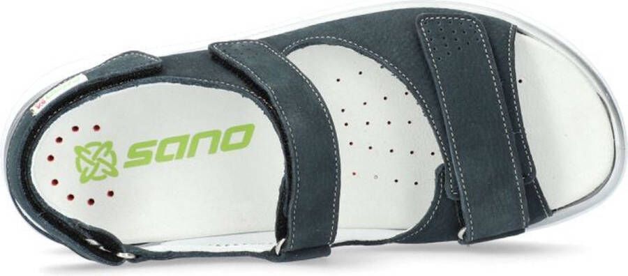 Mephisto Sano Norine dames rollende wandelsandaal blauw