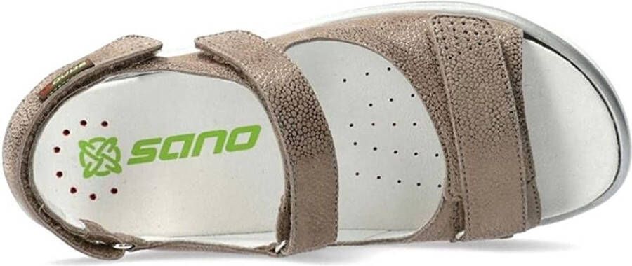 Mephisto Sano Norine dames rollende wandelsandaal Dark taupe - Foto 3