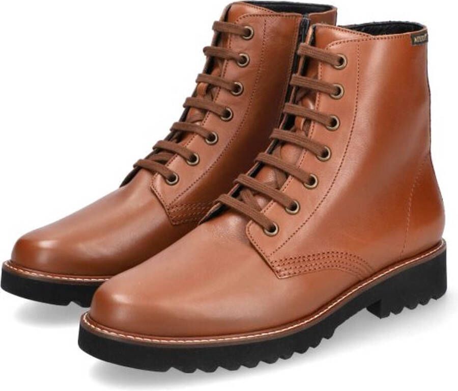 Mephisto Klassieke Leren Enkellaars voor Dames Brown Dames