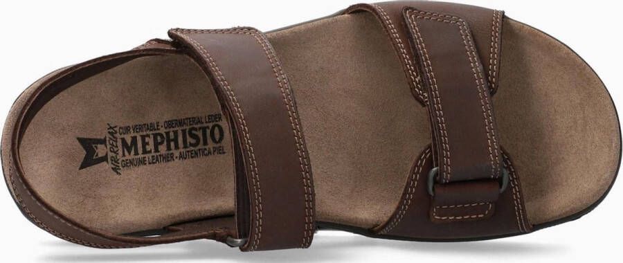 Mephisto Simon heren sandaal bruin