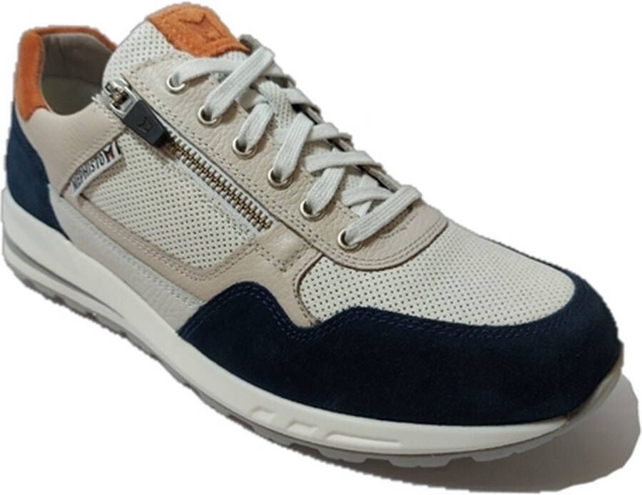 Mephisto BRADLEY~VELSPORT~~~~~~~~~~~~~~ Vrije tijdsschoenen veterschoen sneakersCasual Wit beige - Foto 6
