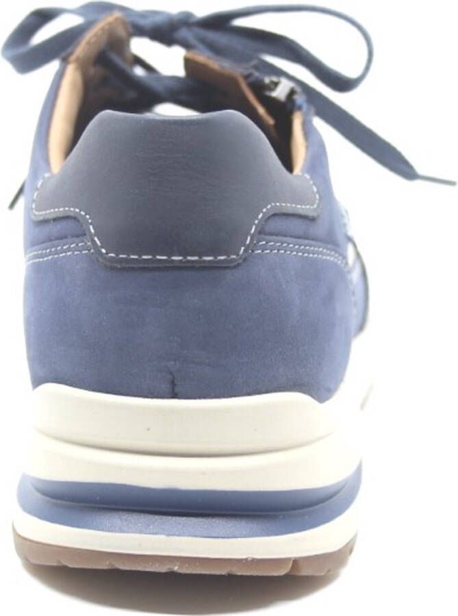 Mephisto Sneaker Bradley Navy Blauw Nubuck