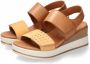 Mephisto Gaatjes dames sandaal met comforttechnologie Brown Dames - Thumbnail 2