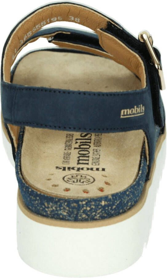 Mephisto TARINA BUCKSOFT MOBILS Volwassenen Sandalen met hak Blauw