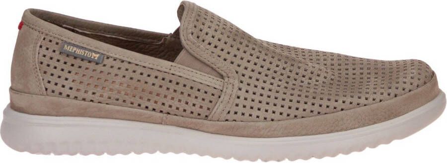 Mephisto Tiago Beige Moccasin