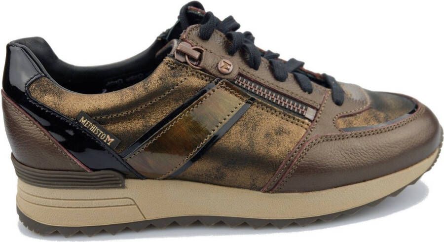 Mephisto Toscana dames sneaker Bronze