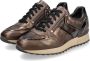 Mephisto Bronzen Leren Mix Sneaker voor Dames Brown Dames - Thumbnail 8