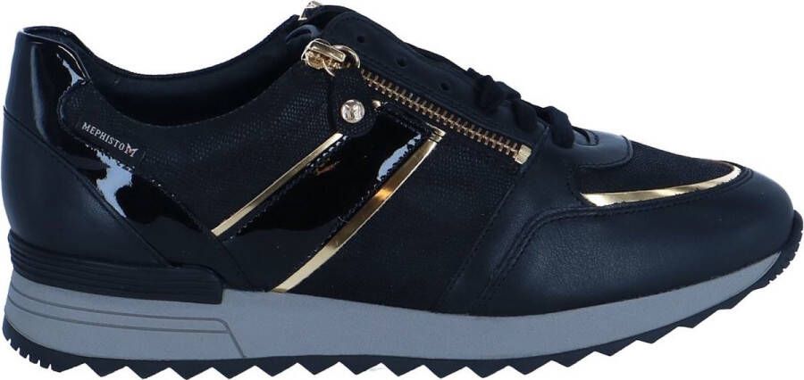 Mephisto Toscana dames sneaker zwart