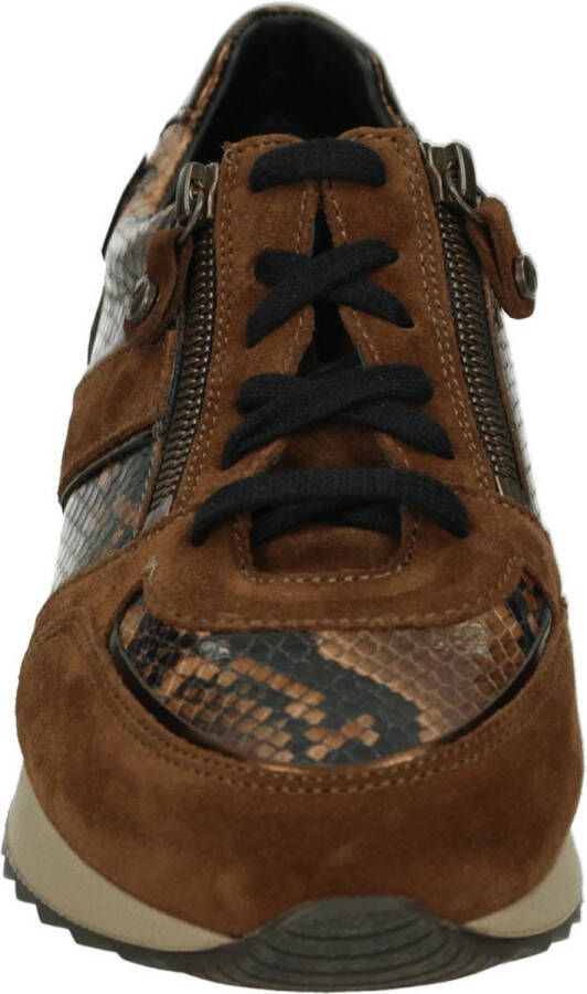 Mephisto TOSCANA VELSP. Volwassenen Lage sneakers Cognac