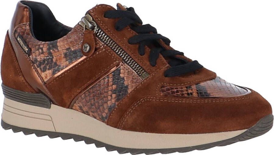 Mephisto TOSCANA VELSP. Volwassenen Lage sneakers Cognac