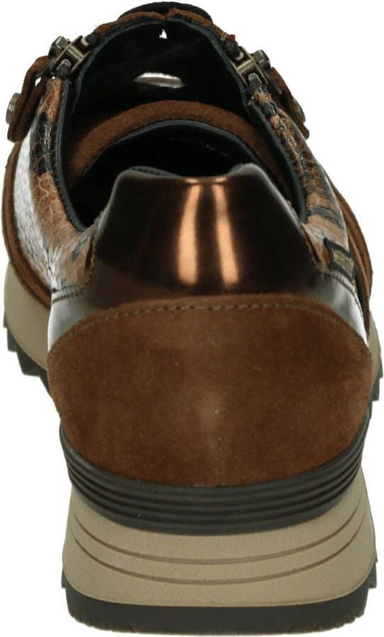 Mephisto TOSCANA VELSP. Volwassenen Lage sneakers Cognac