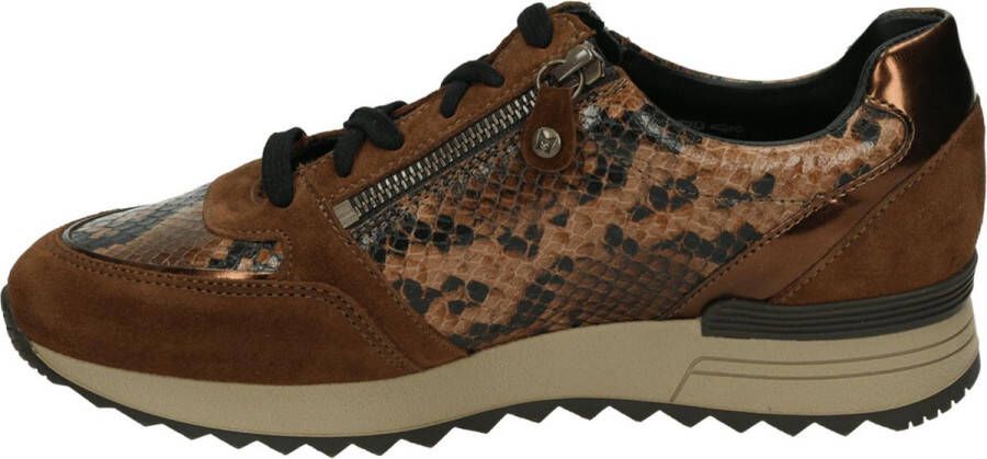 Mephisto TOSCANA VELSP. Volwassenen Lage sneakers Cognac