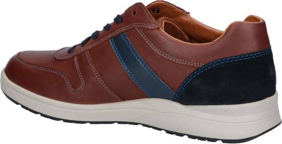 Mephisto VITO lederen herensneaker kastanjebruin