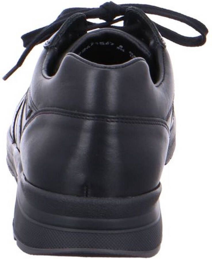 Mephisto Zwarte Veterschoenen Black - Foto 8