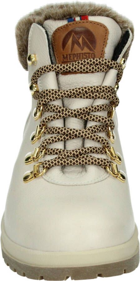 Mephisto ZELDA NEVADA Volwassenen VeterlaarzenHalf hoge schoenen Kleur Wit beige - Foto 2