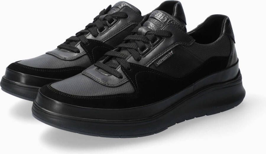 Mephisto Zwarte veterschoenen Julien