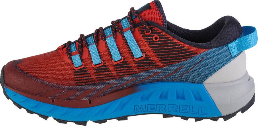 Merrell Agility Peak 4 J067463 Mannen Rood Hardloopschoenen