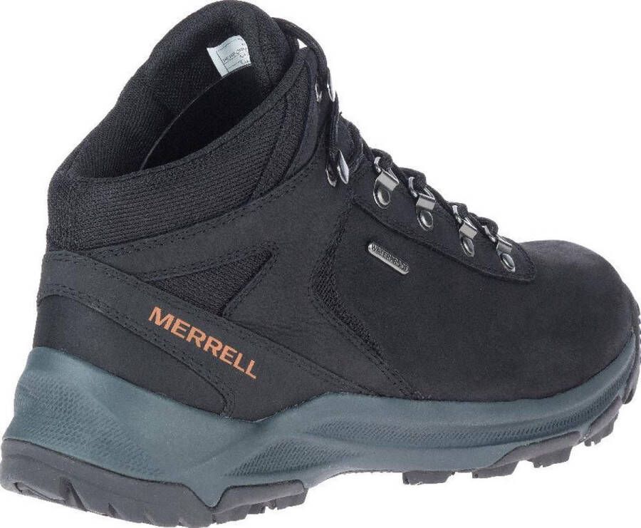 Merrell Erie Mid Leather WP Wandelschoenen Heren Black