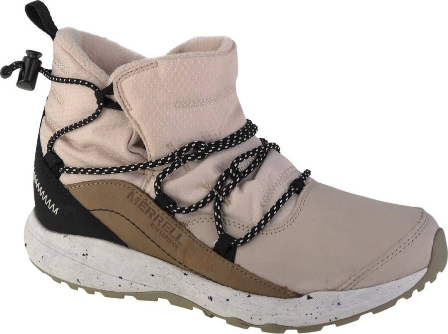 Merrell J036788~~~~~~~~~~~~~~~~~~~~~~~ Hoge sneakersVeterlaarzenDames veterschoenenDames sneakersHalf-hoge schoenen Wit beige