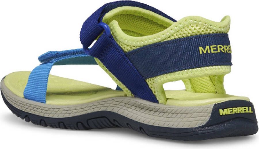 Merrell KAHUNA WEB Kinder Sandaal Kleur Blue Navy Lime