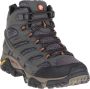 Merrell Moab 2 Mid Gore-Tex Wandelschoenen Mannen zwart grijs - Thumbnail 11