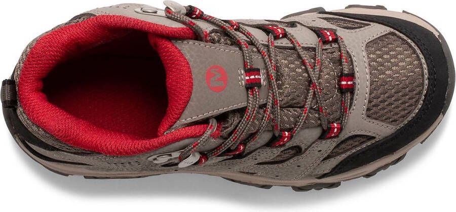 Merrell Moab 3 Mid WP Wandelschoenen voor Kids Rood