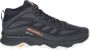 Merrell Moab Speed Mid Goretex Wandelschoenen Zwart 1 2 Man - Thumbnail 8