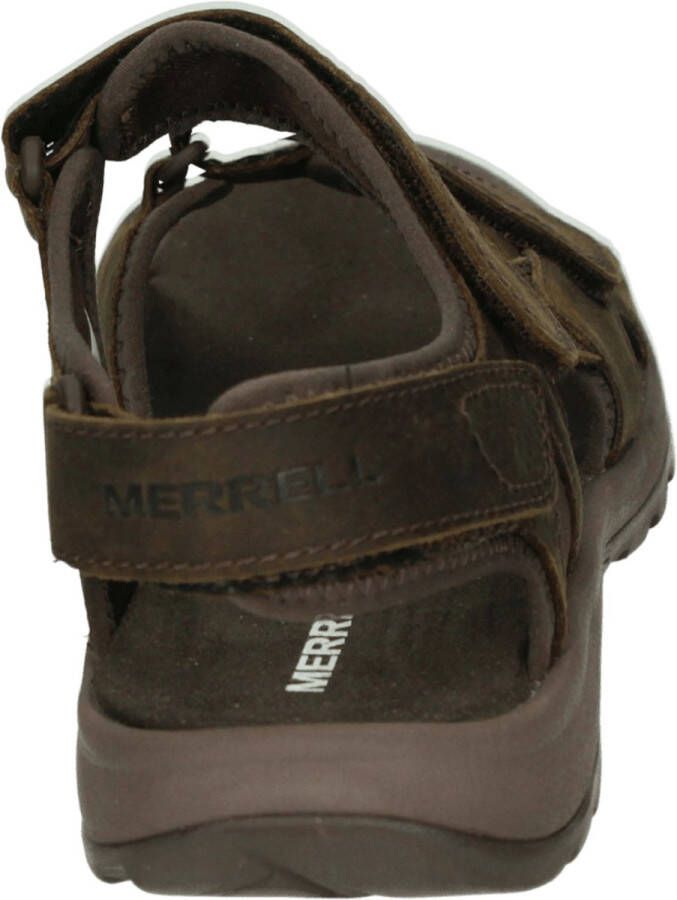 Merrell Sandalen Mannen donker bruin