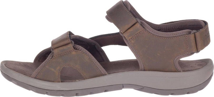 Merrell Sandalen Mannen donker bruin