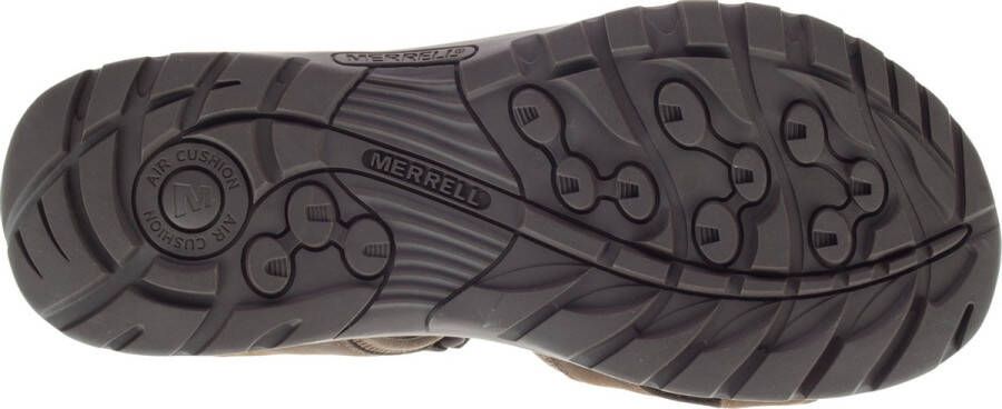 Merrell Sandalen Mannen donker bruin