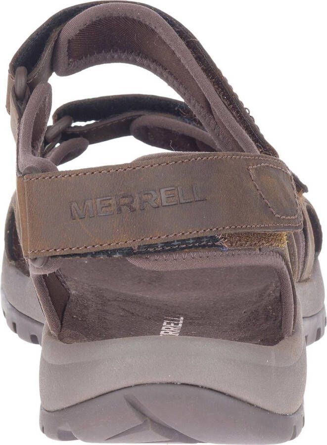 Merrell Sandalen Mannen donker bruin