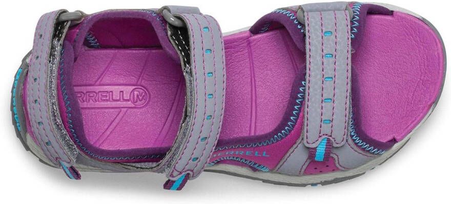 Merrell Sandalen Meisjes grijs paars blauw