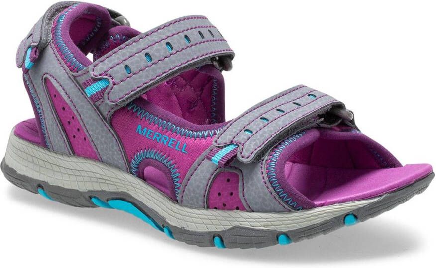 Merrell Sandalen Meisjes grijs paars blauw