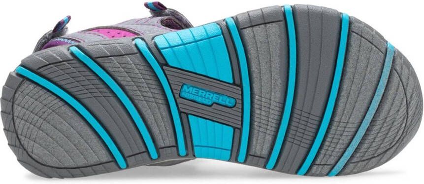 Merrell Sandalen Meisjes grijs paars blauw - Foto 5
