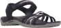 Merrell J002704 Volwassenen Platte sandalen Zwart - Thumbnail 8