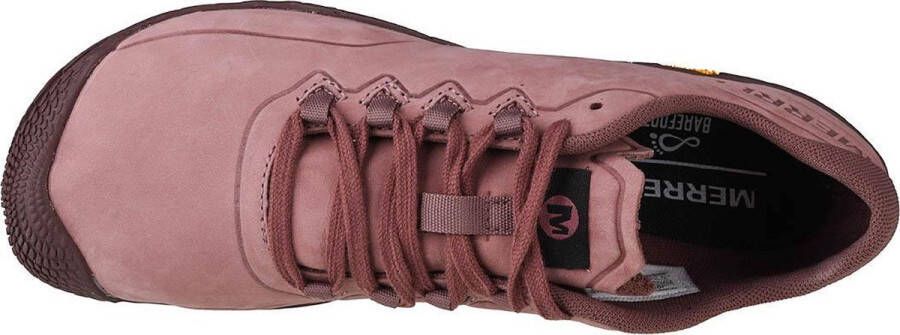 Merrell Vapor Glove 3 Luna Leather Schoenen Roze 1 2 Vrouw