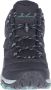 Merrell West Rim Sport Mid Gore-Tex Wandelschoen Wandelschoenen Vrouwen zwart grijs blauw - Thumbnail 6