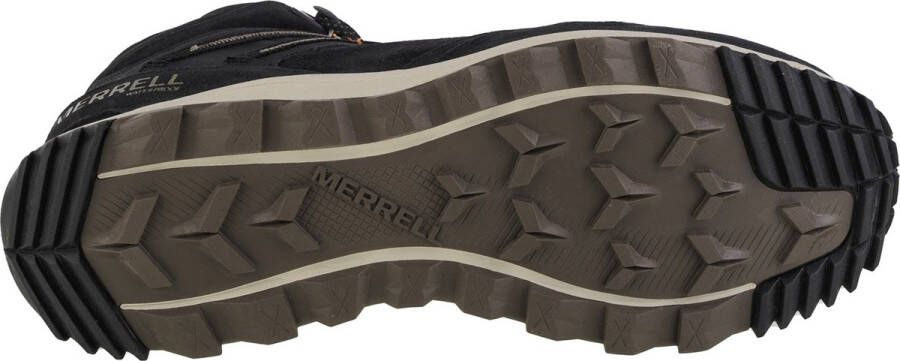 Merrell Wildwood Sneaker Mid WP J067285 Mannen Zwart Laarzen Trekkingschoenen