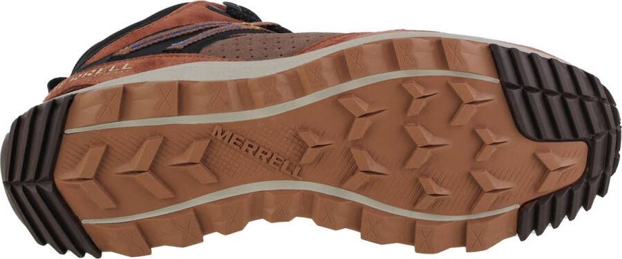 Merrell Wildwood Sneaker Mid WP J067299 Mannen Bruin Laarzen Trekkingschoenen
