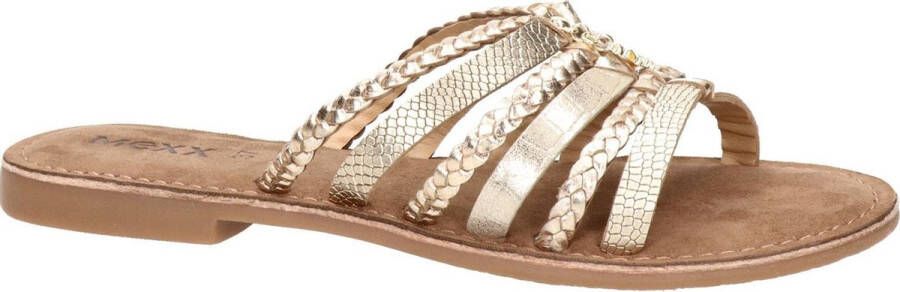 Mexx Early dames slipper Goud