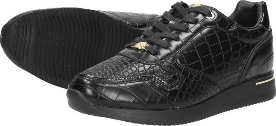 Mexx Eke Lage sneakers Dames Zwart