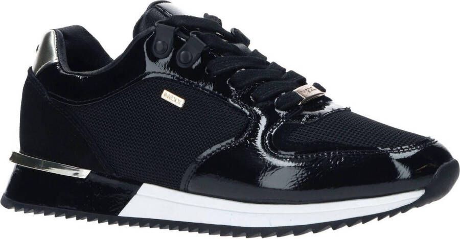 Mexx Fleur Lage sneakers Dames Zwart