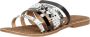 Mexx Gander dames slipper Zwart multi - Thumbnail 10