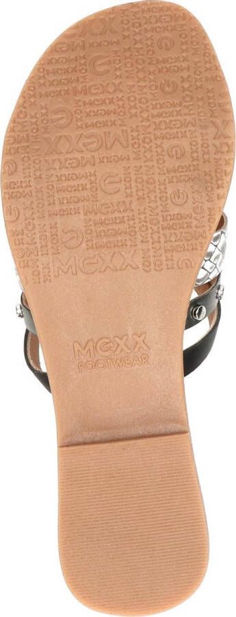 Mexx Gander dames slipper Zwart multi