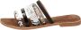 Mexx Gander dames slipper Zwart multi - Thumbnail 8