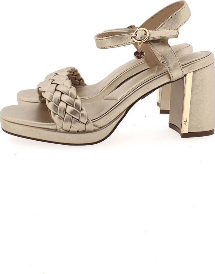 Mexx Heeled Sandalen Lewy Dames Goud