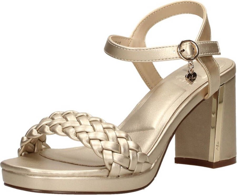 Mexx Heeled Sandalen Lewy Dames Goud