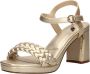 Mexx Heeled Sandalen Lewy Dames Goud - Thumbnail 14