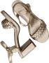 Mexx Heeled Sandalen Lewy Dames Goud - Thumbnail 6