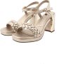 Mexx Heeled Sandalen Lewy Dames Goud - Thumbnail 8